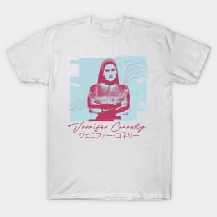 Jennifer Connelly  • • Retro Aesthetic Design T-Shirt